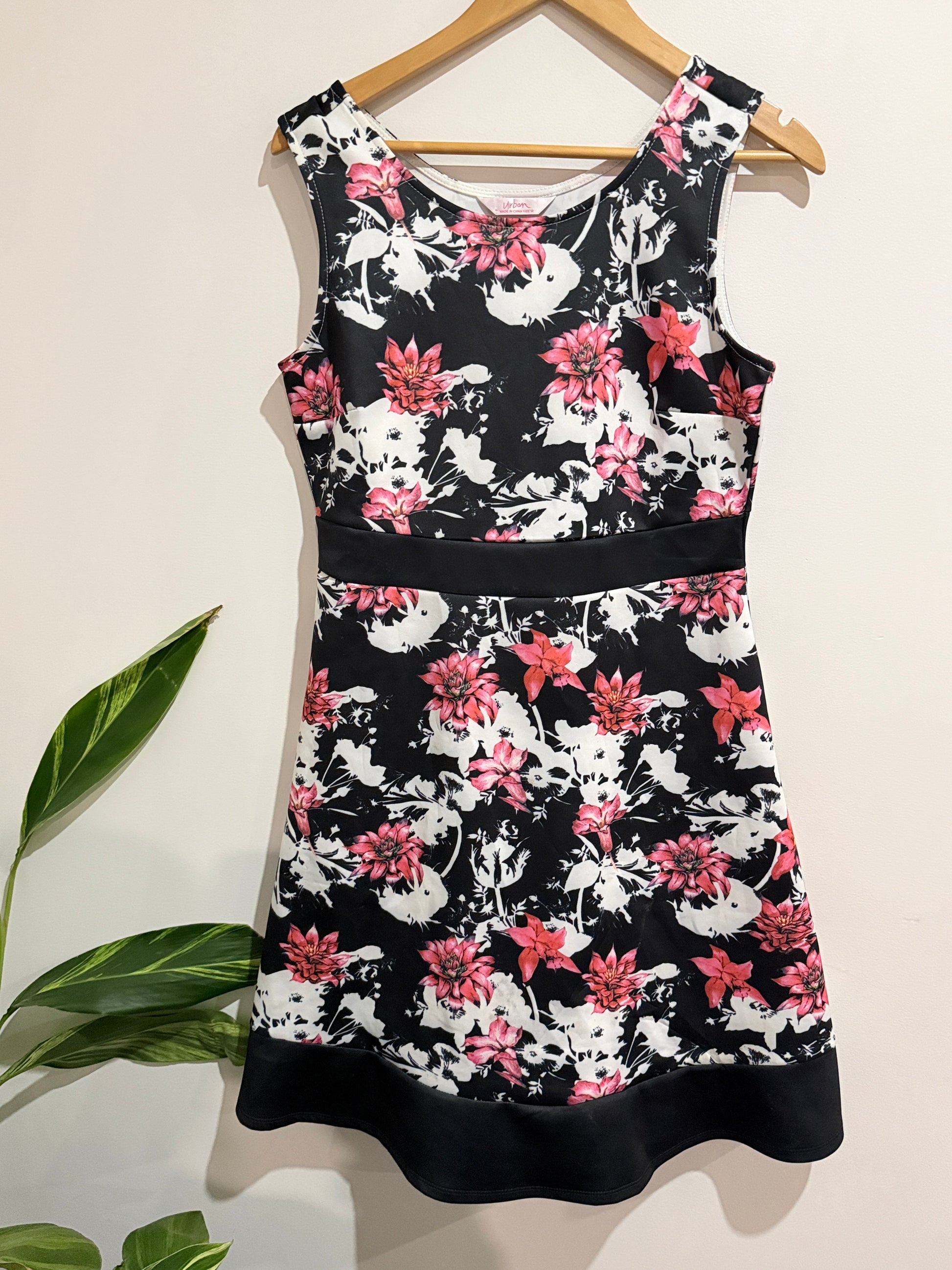 Urban Floral Skater Dress Size 12