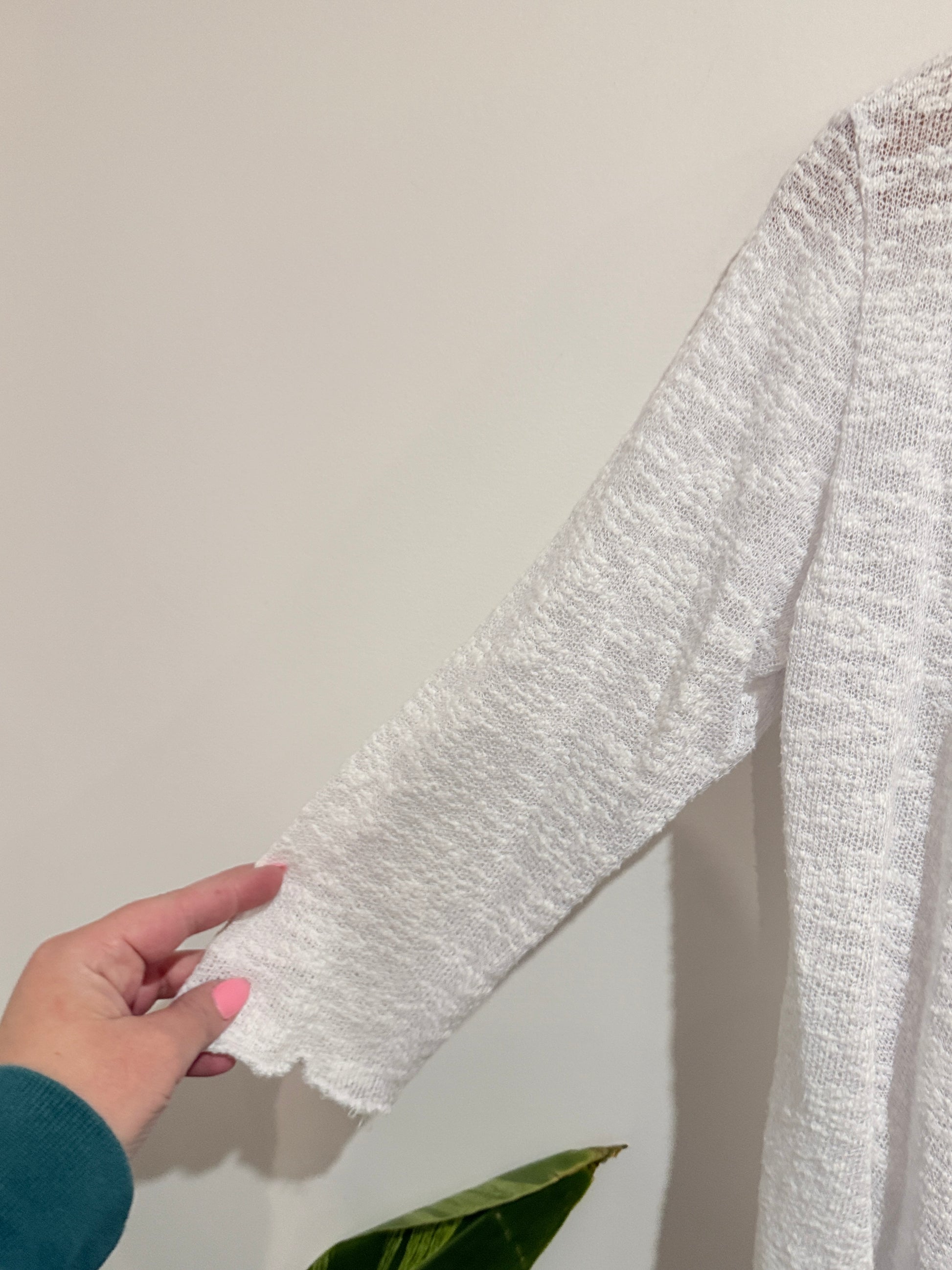 Spirit Sheer Knit Cardigan Size XS