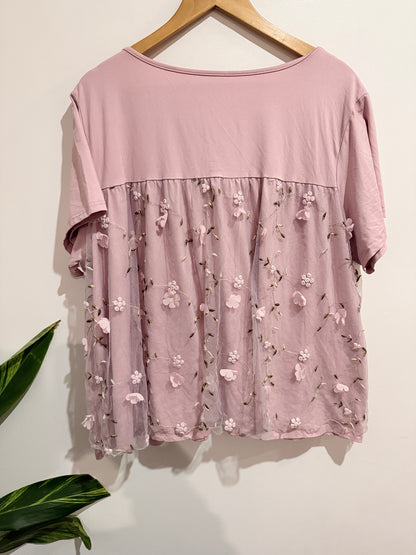 Shein Oversized Crewneck Shirt Size 4XL | U/Arm to U/Arm 70cm