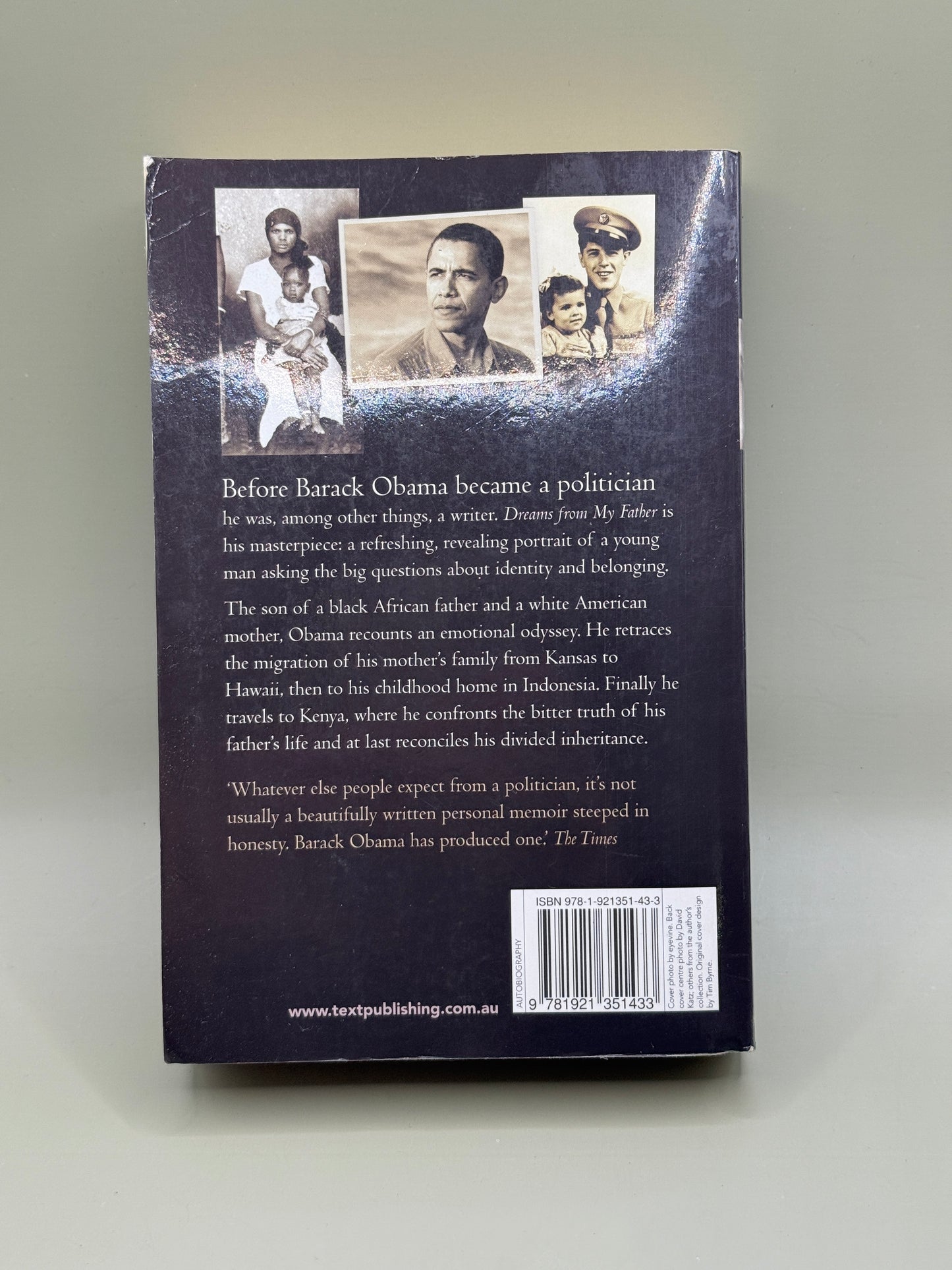 Dreams from My Father by Barack Obama