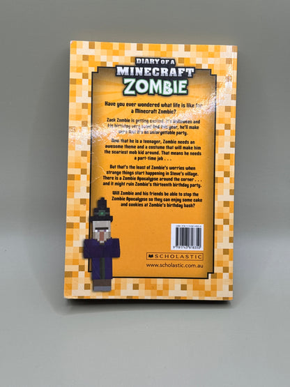 Diary of a Minecraft Zombie: Zombie's Birthday Apocalypse by Zack Zombie