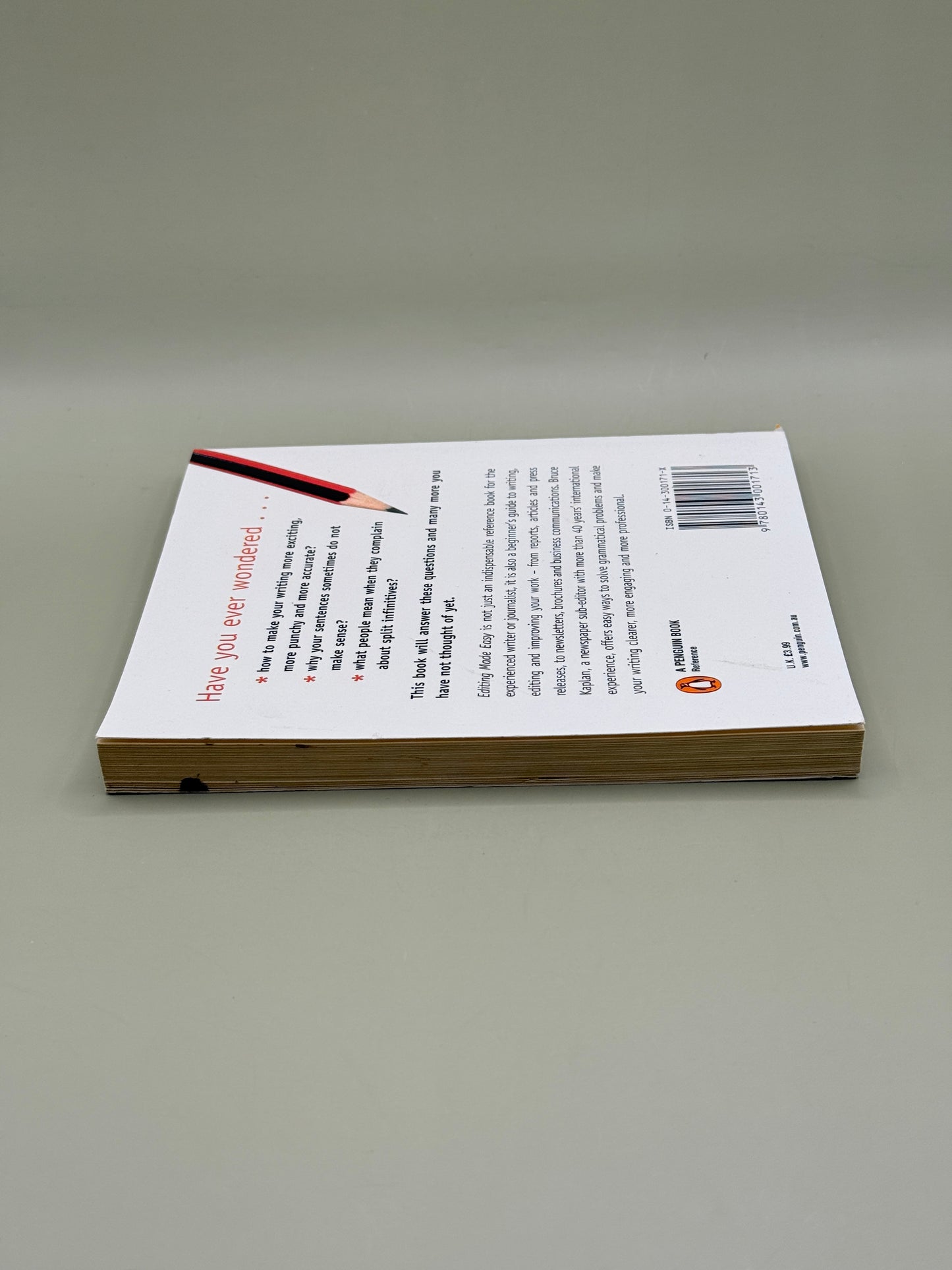 Editing Made Easy by Bruce Kaplan