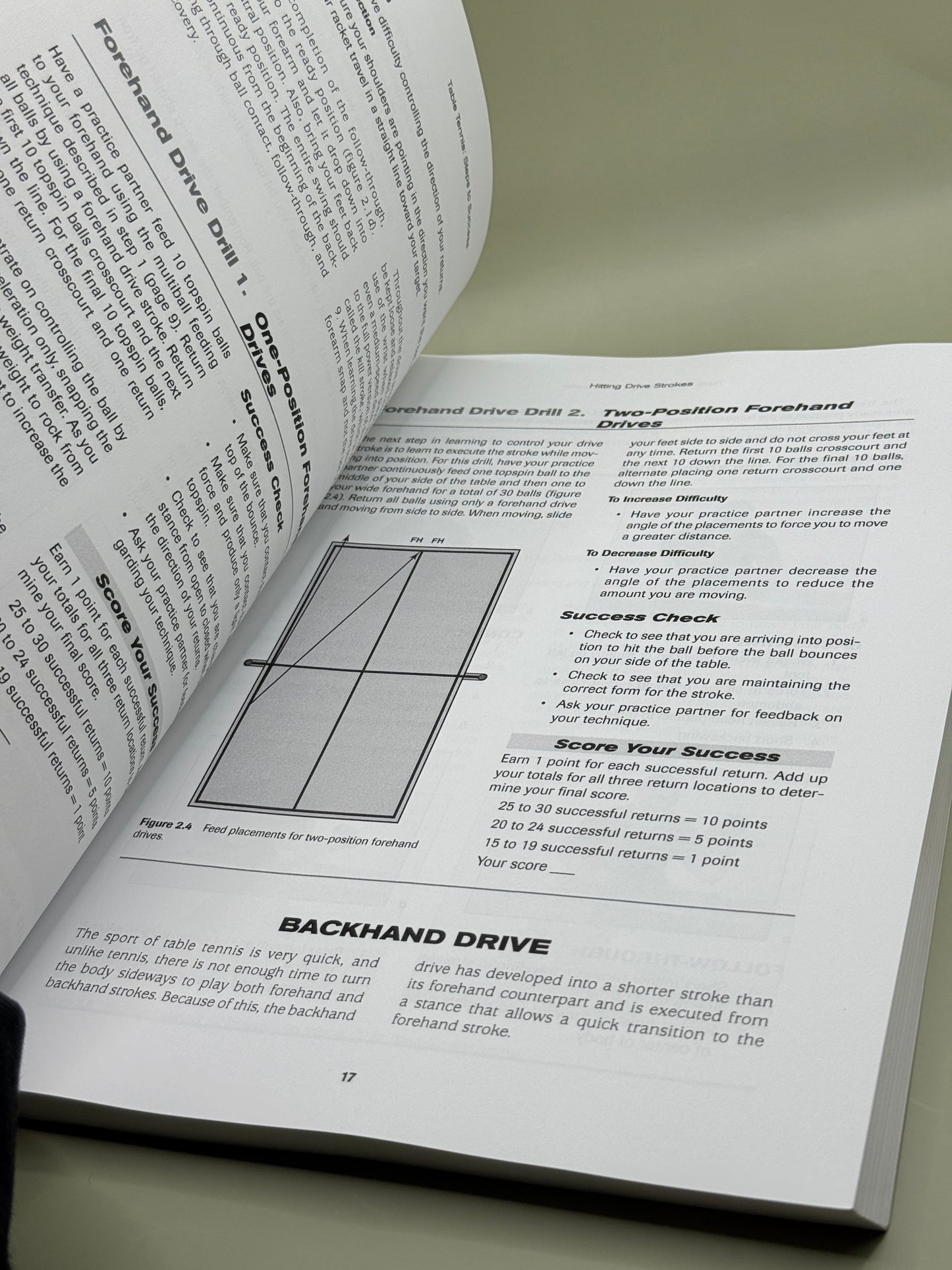 Table Tennis: Steps to Success by Richard McAfee