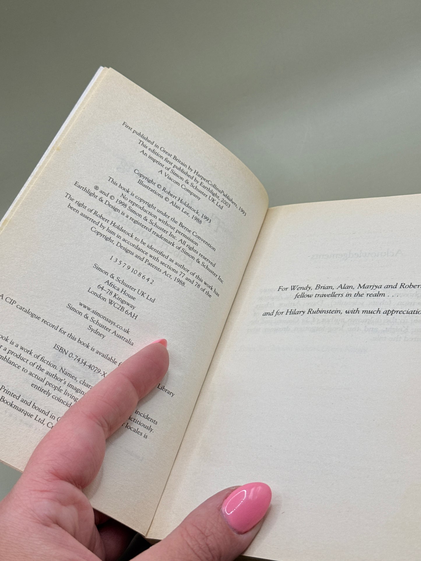 The Hollowing by Robert Holdstock