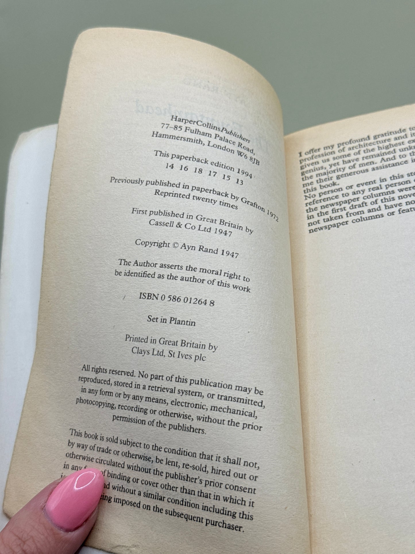 The Fountainhead by Ayn Rand