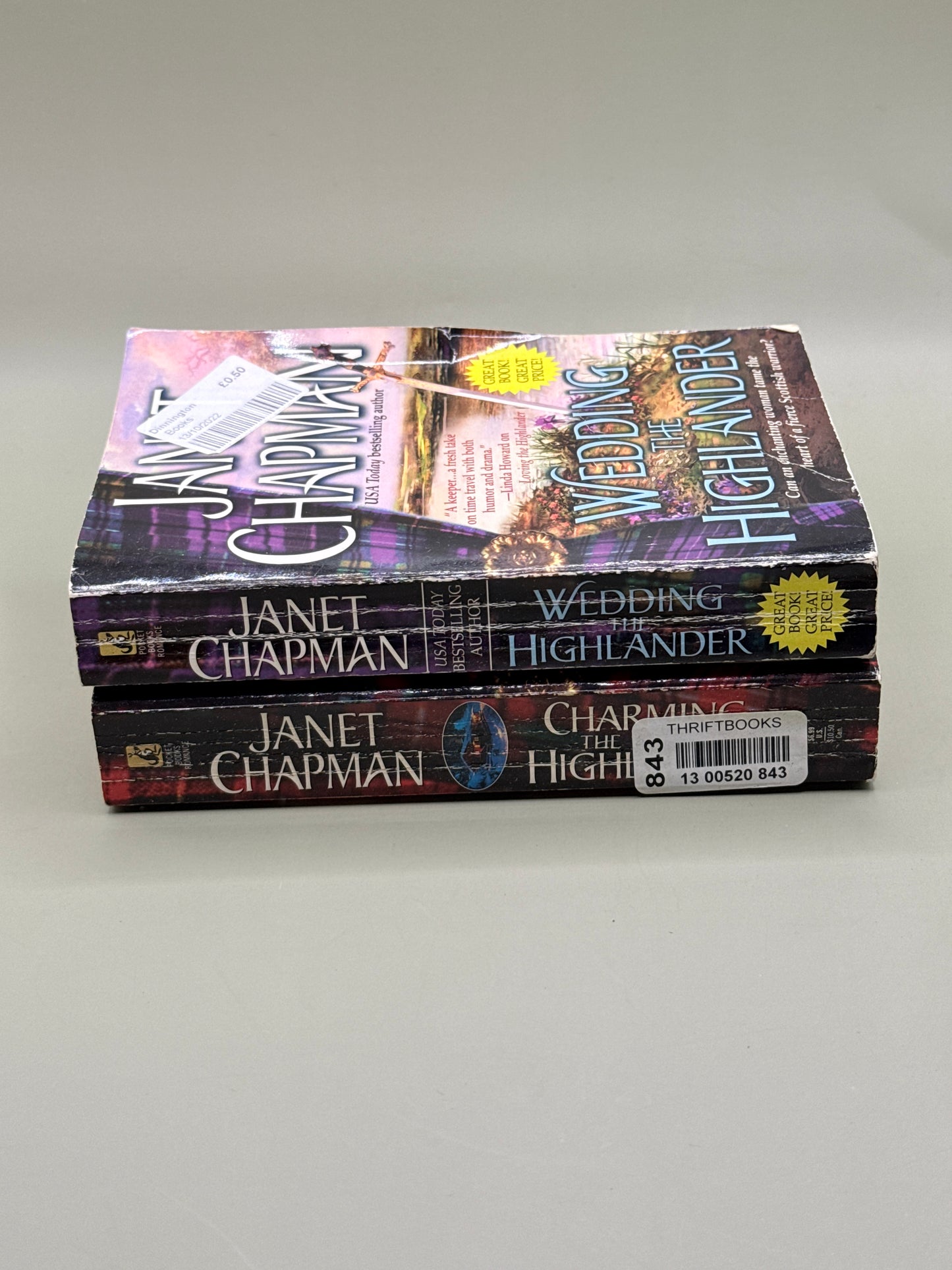 Charming the Highlander & Wedding the Highlander by Janet Chapman