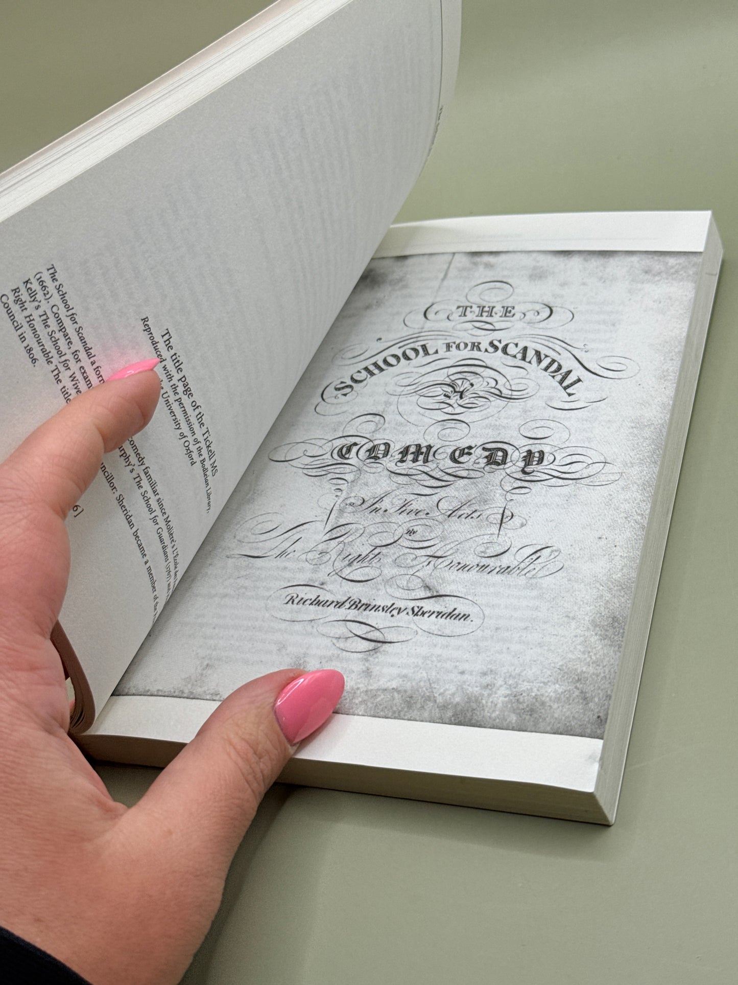 The School for Scandal by Richard Brinsley Sheridan