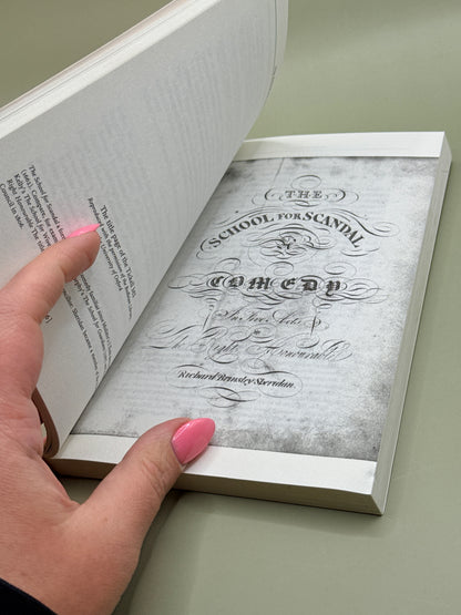 The School for Scandal by Richard Brinsley Sheridan