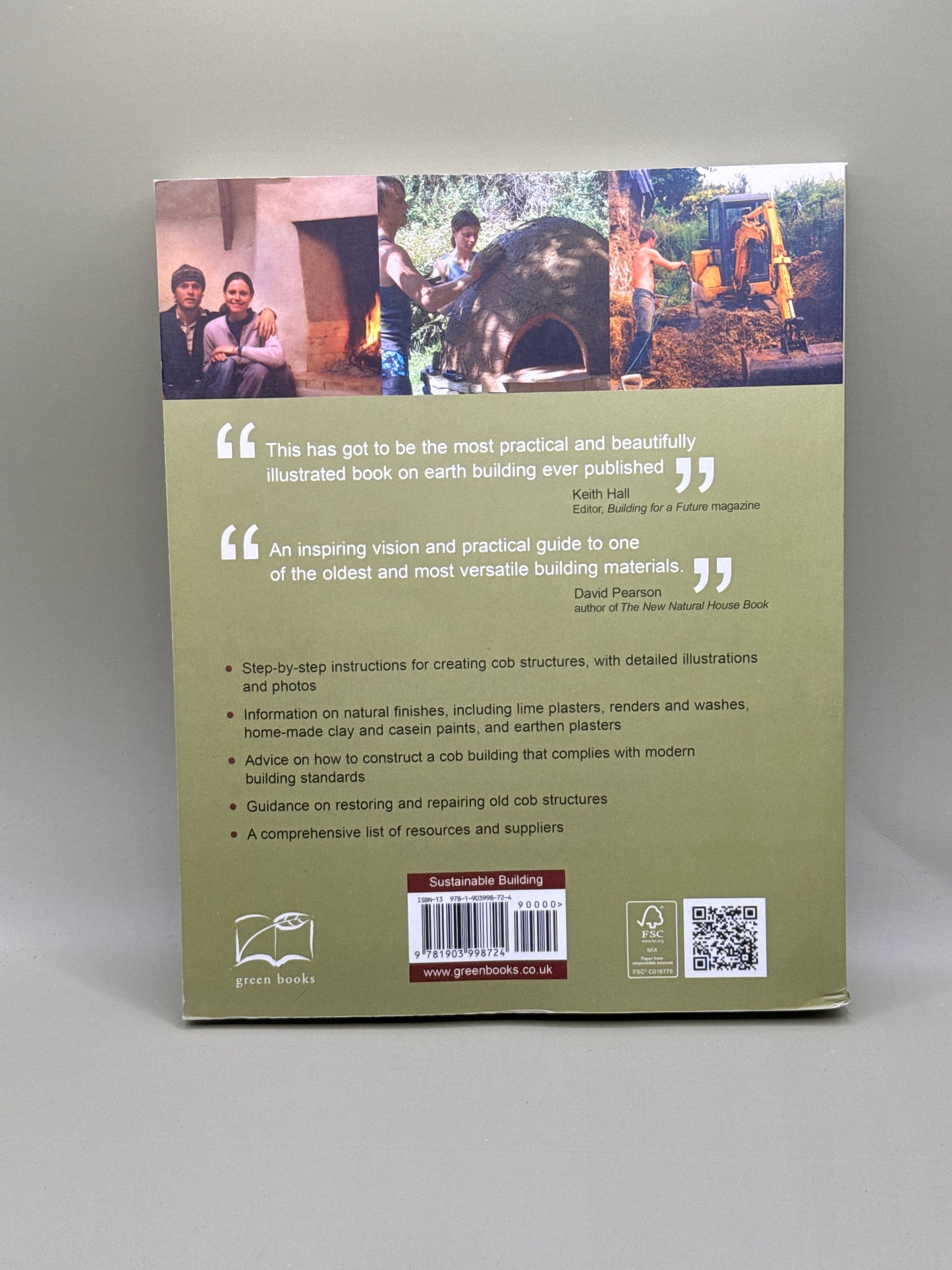 Building with Cob by Adam Weismann & Katy Bryce