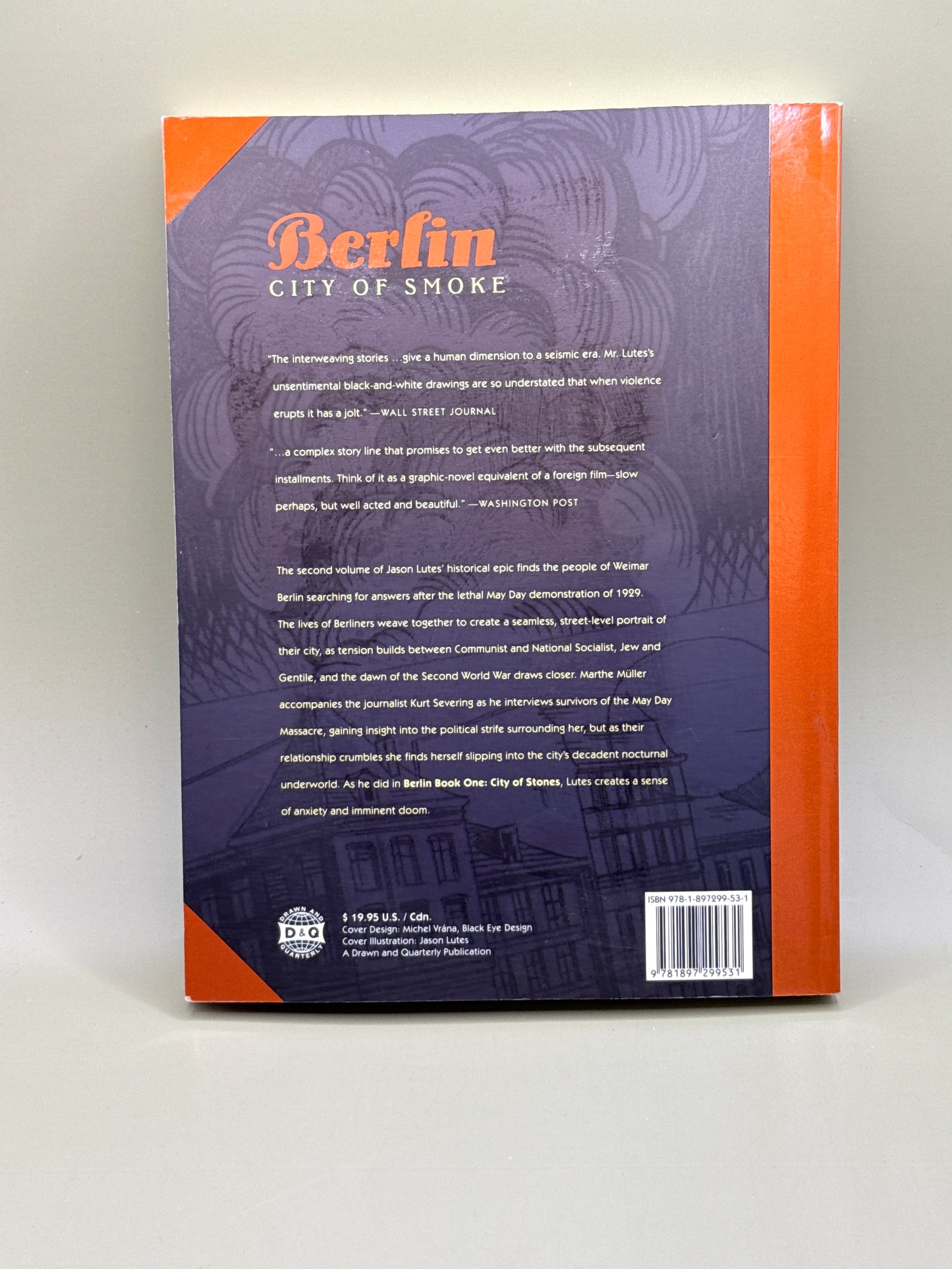 Berlin: City of Smoke (Book Two) by Jason Lutes