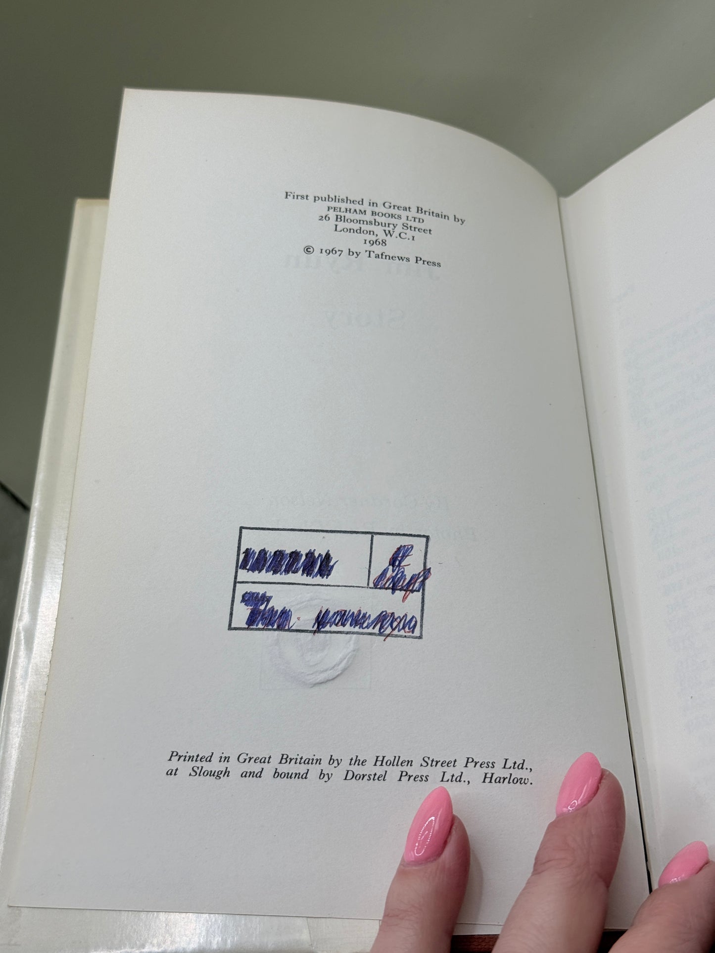 The Jim Ryun Story by Cordner Nelson FIRST EDITION 1968