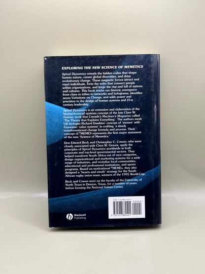 Spiral Dynamics: Mastering Values, Leadership, and Change by Don Edward Beck & Christopher C. Cowan