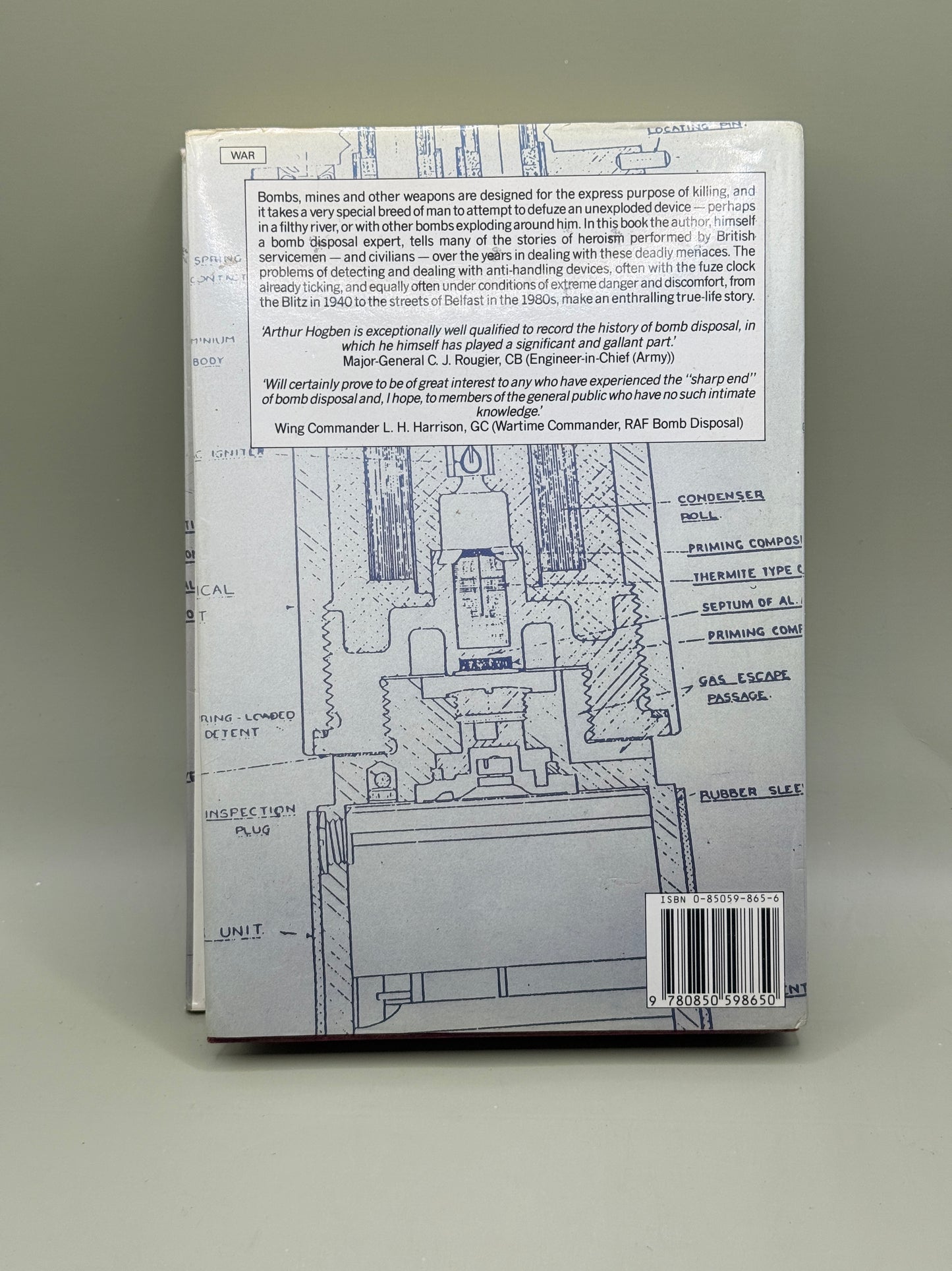 Designed to Kill: Bomb Disposal from World War I to the Falklands by Major Arthur Hogben