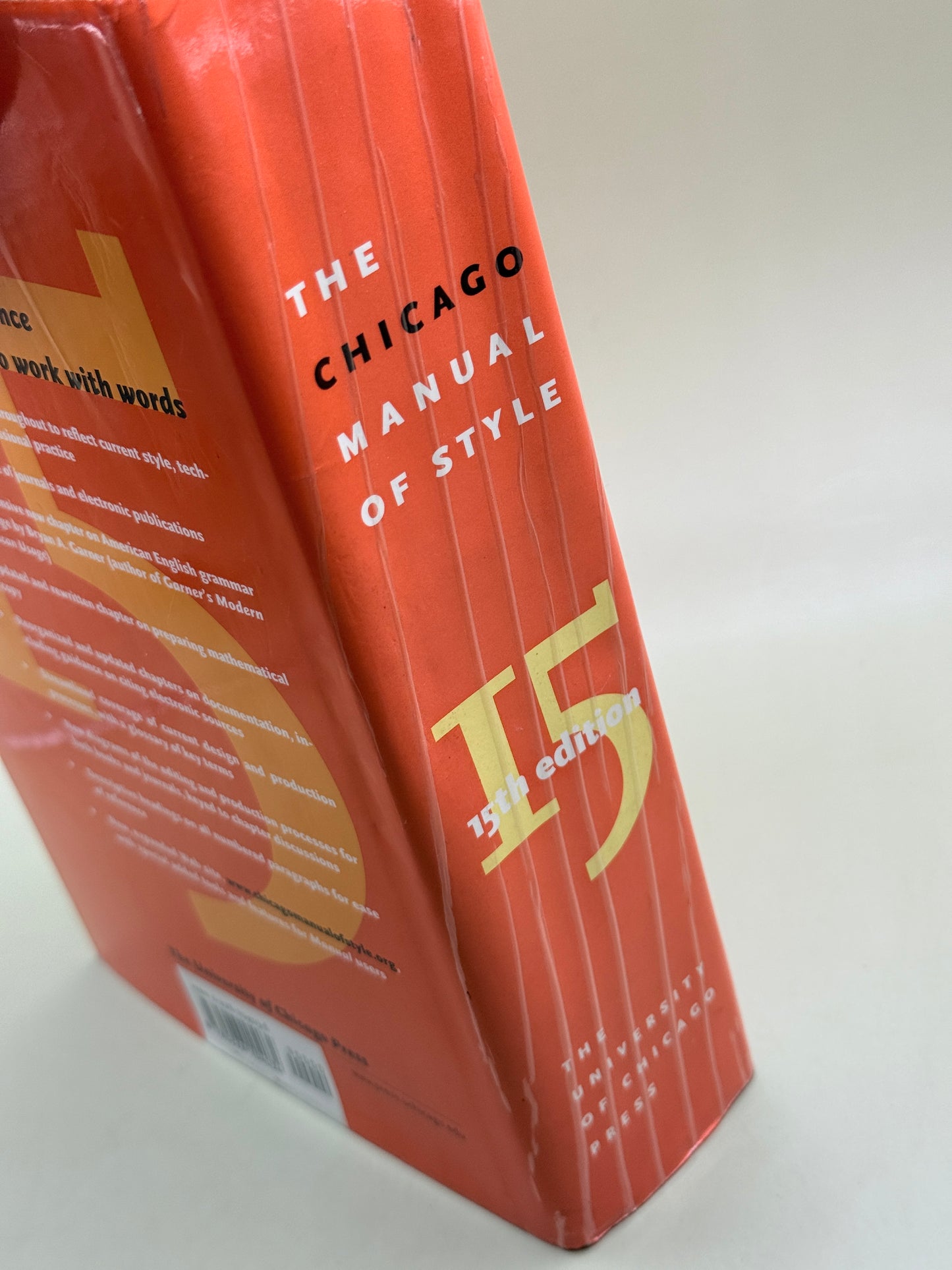 The Chicago Manual of Style, 15th Edition by The University of Chicago Press