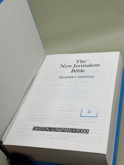 The New Jerusalem Bible Reader's Edition by Darton, Longman & Todd