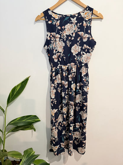 Mirrou Floral Maxi Dress Size 8