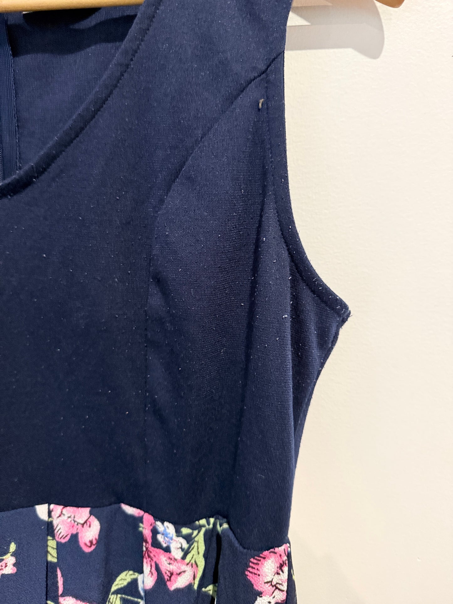 Mirrou Floral Midi Dress Size 14