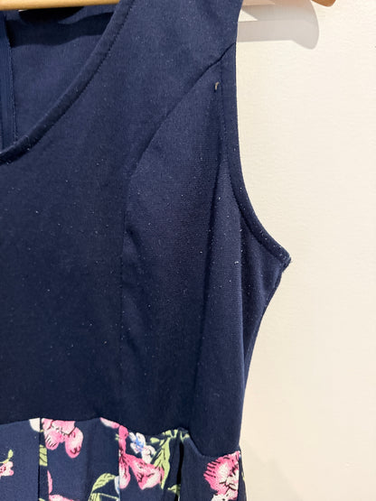 Mirrou Floral Midi Dress Size 14