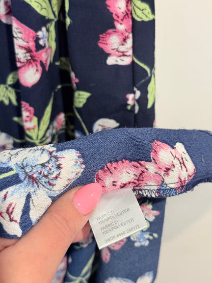 Mirrou Floral Midi Dress Size 14