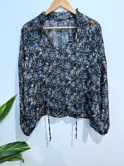 Mirrou Floral Printed Shirt Size 12