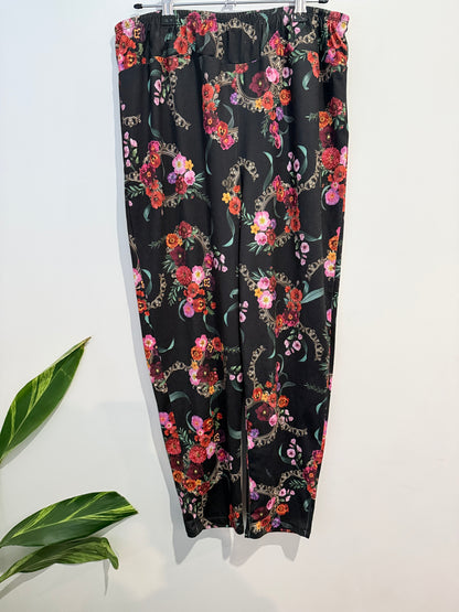 TS Floral-patterned Trousers Size XS | Waist-78cm