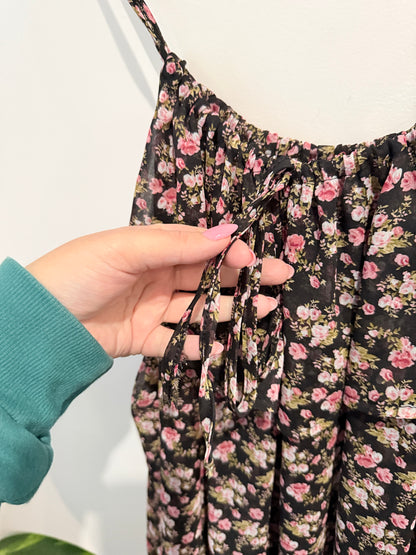 Supri Strappy Floral Dress Size M