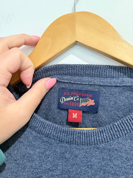 U.S Polo ASSN. Crew Neck Sweater Size M