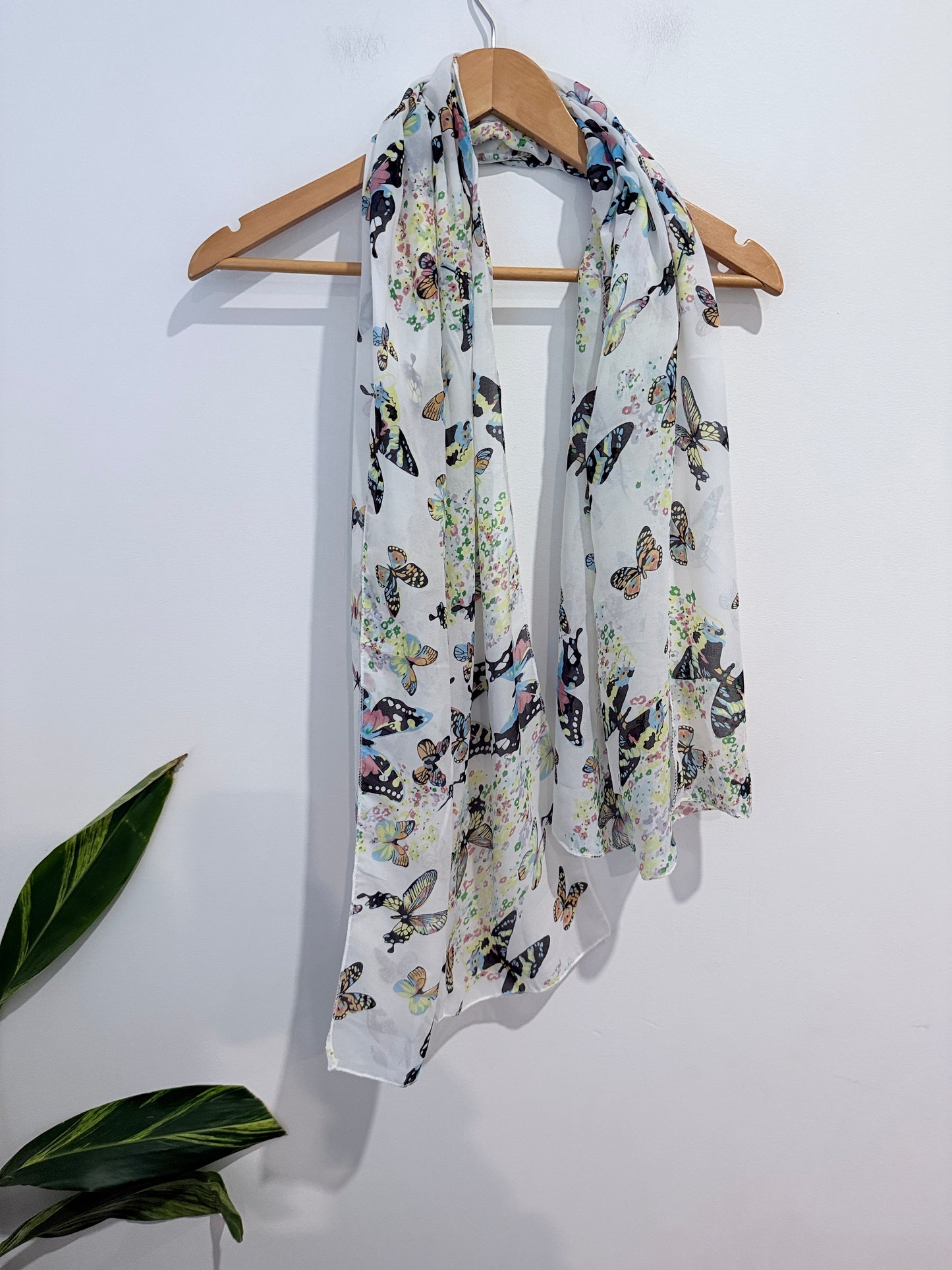 Butterfly Print Scarf