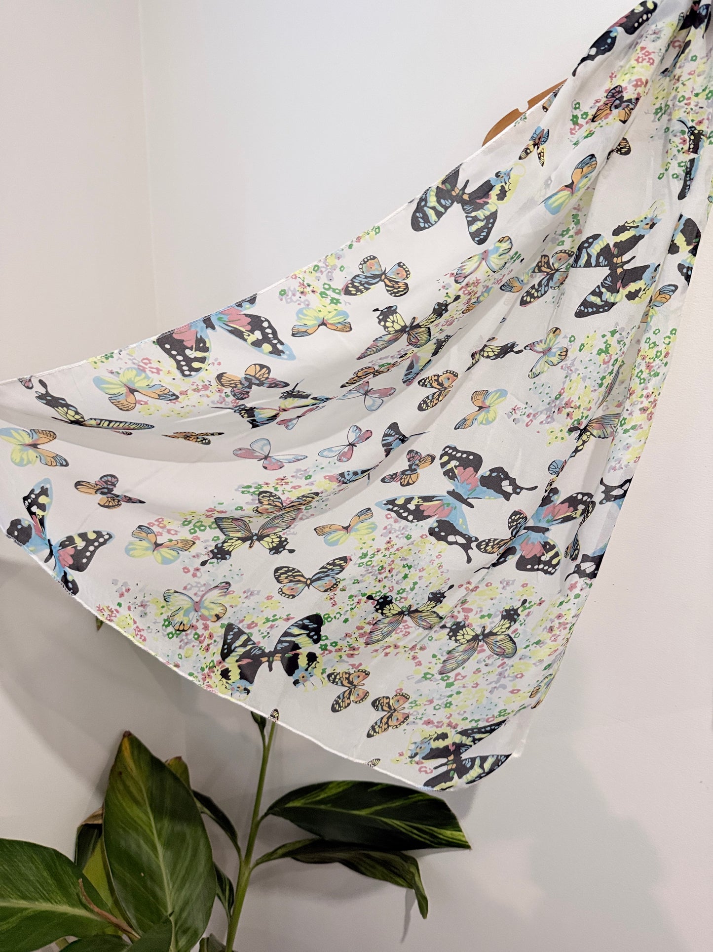 Butterfly Print Scarf