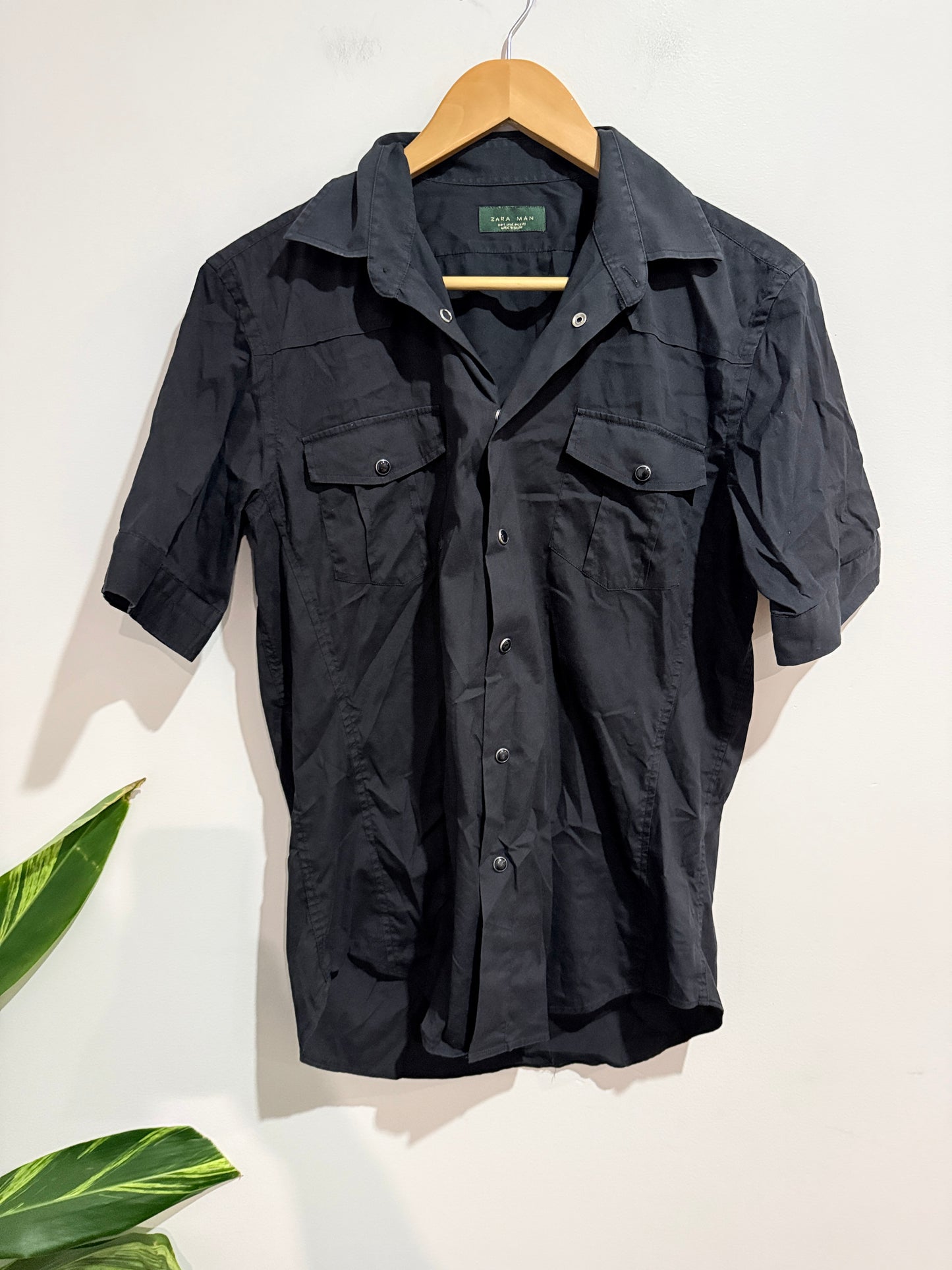 Zara Man Short-sleeve Shirt Size L