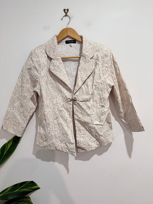 Amy Taylor Blazer Jacket Size 12 | U/Arm to U/Arm 47cm
