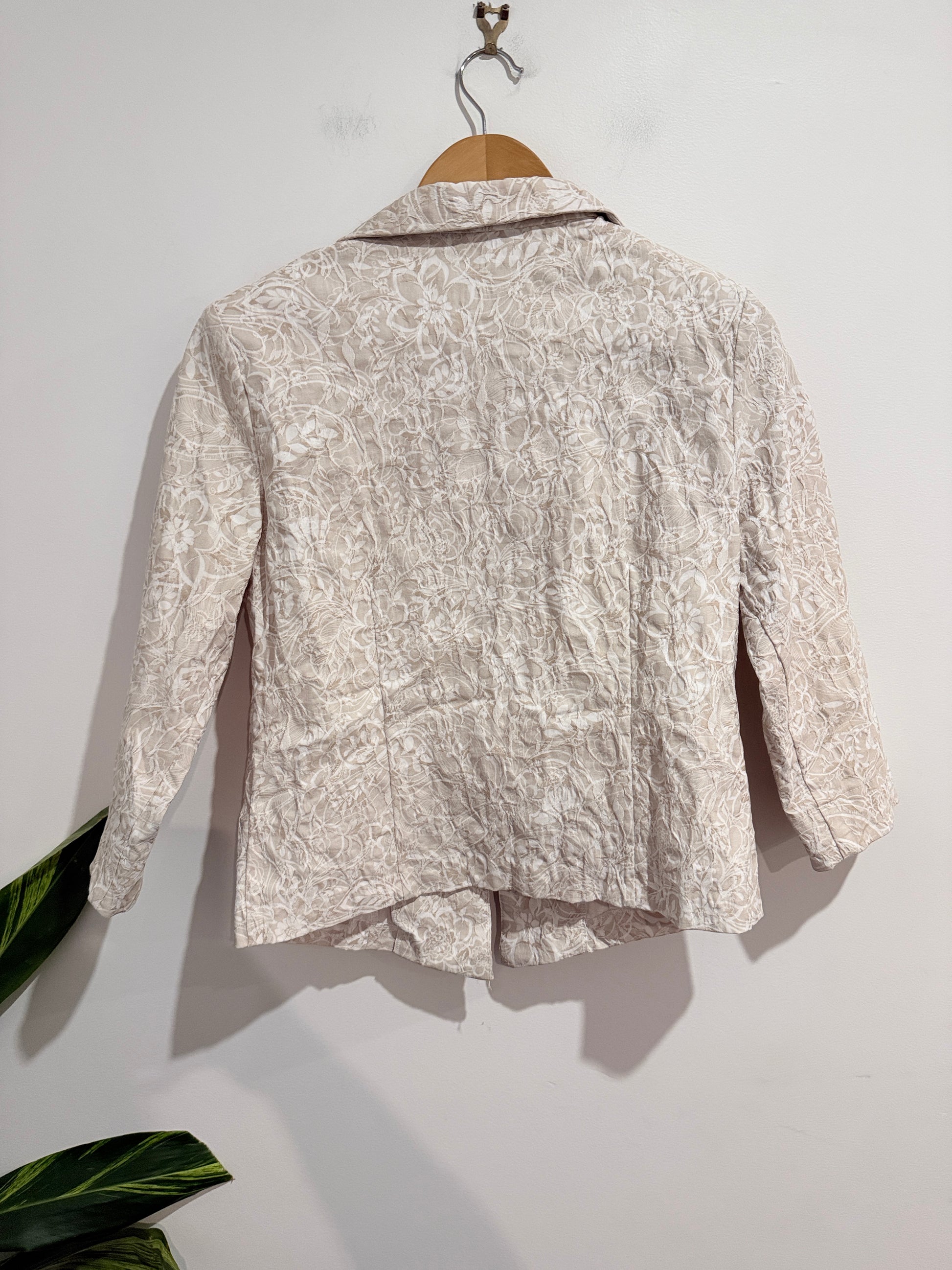 Amy Taylor Blazer Jacket Size 12 | U/Arm to U/Arm 47cm