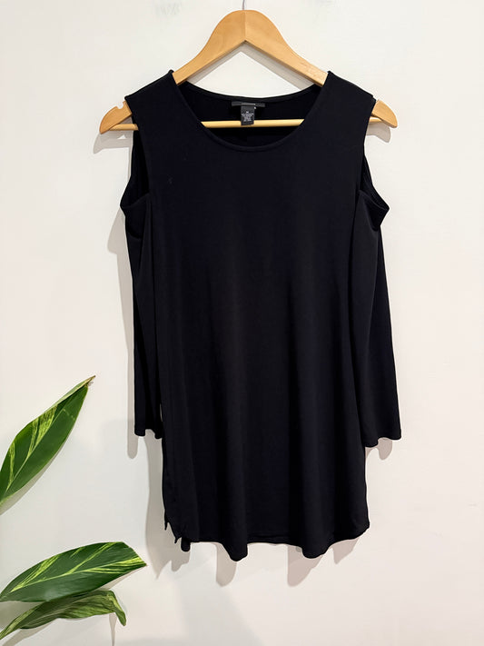 Alfani Cold-shoulder Top Size M