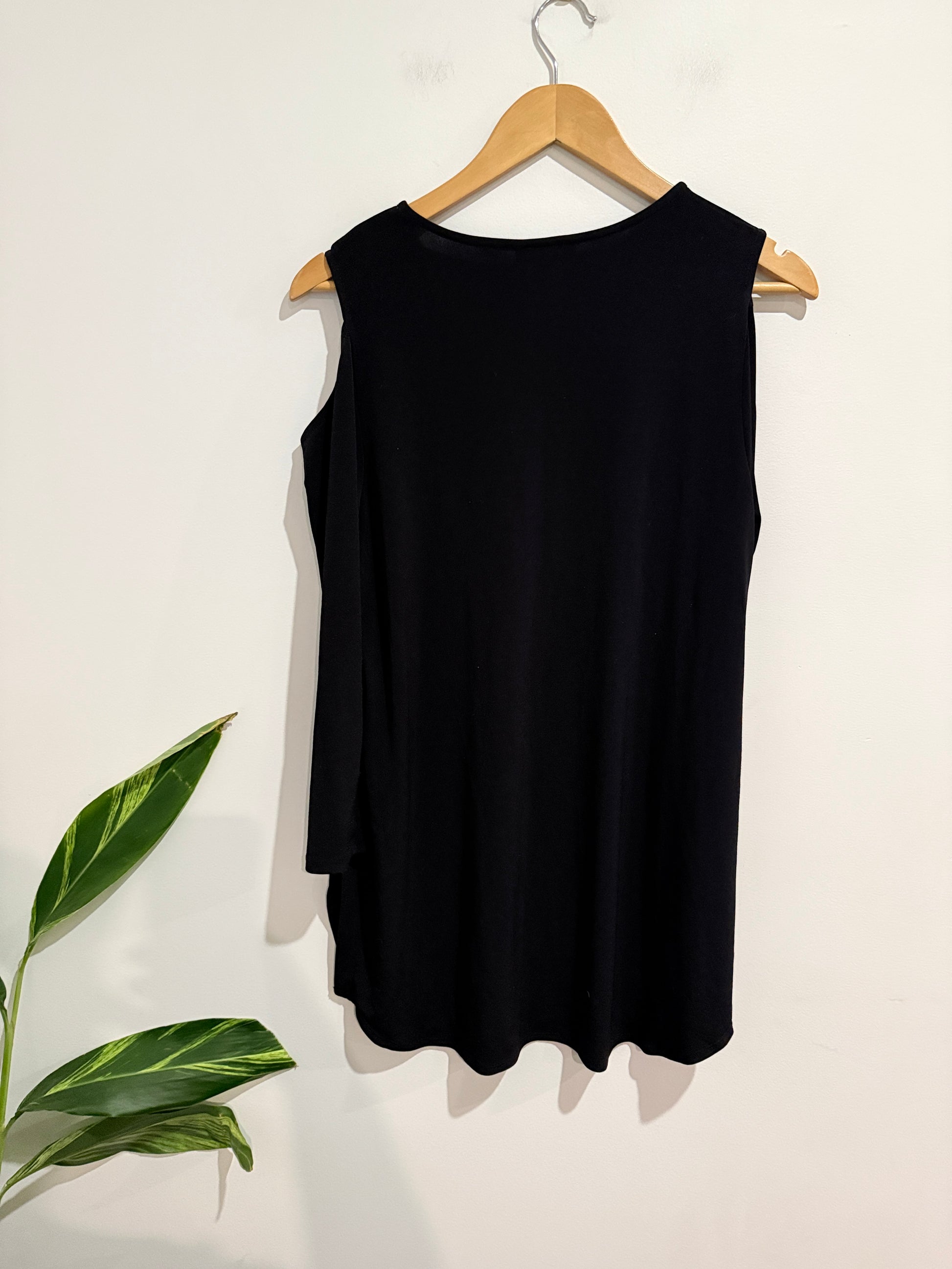 Alfani Cold-shoulder Top Size M