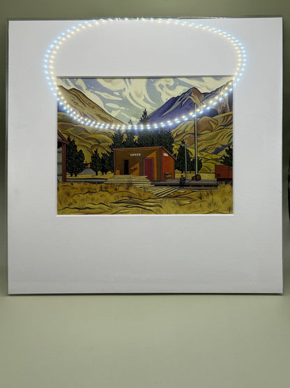 Rita Angus "Cass" Matted Reproduction Art Print