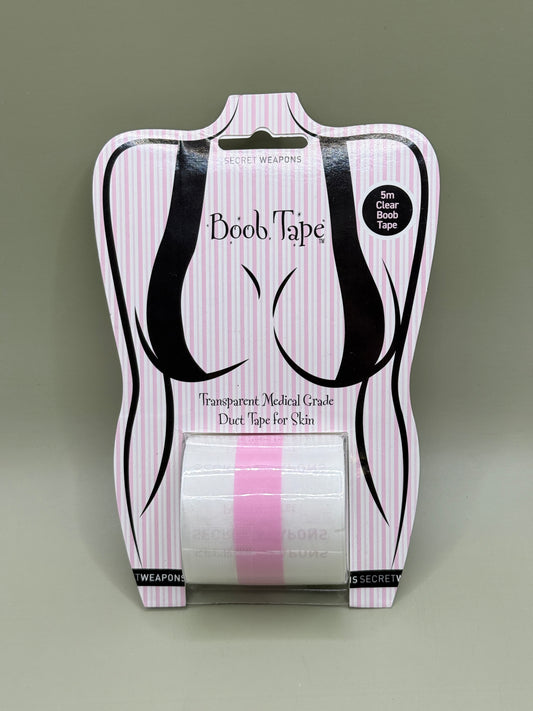 Secret Weapons Clear Boob Tape 5m Transparent Medical Grade Tape
