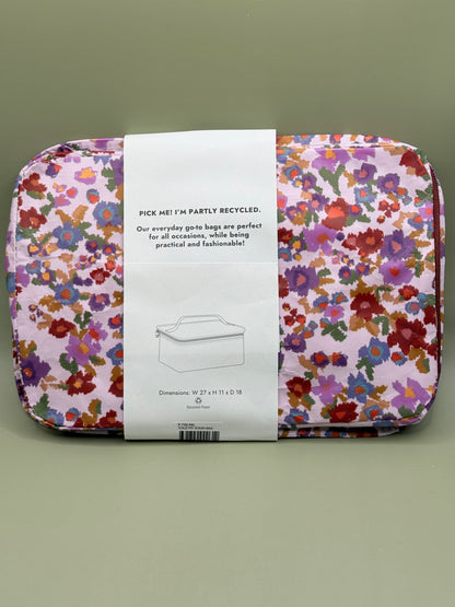 Kollab Retro Bloom Toiletry Stash Bag 27 x 11 x 18cm