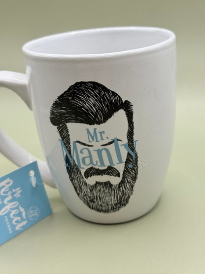 Mr Manly Ceramic Mug – The Somerset Toiletry Co.