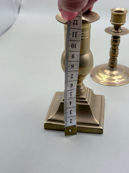 Pair of Vintage Brass Candlesticks