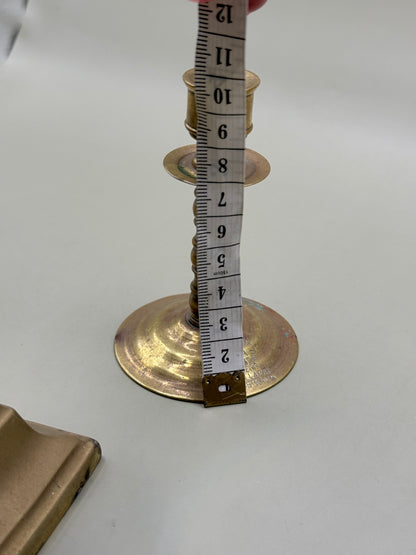 Pair of Vintage Brass Candlesticks