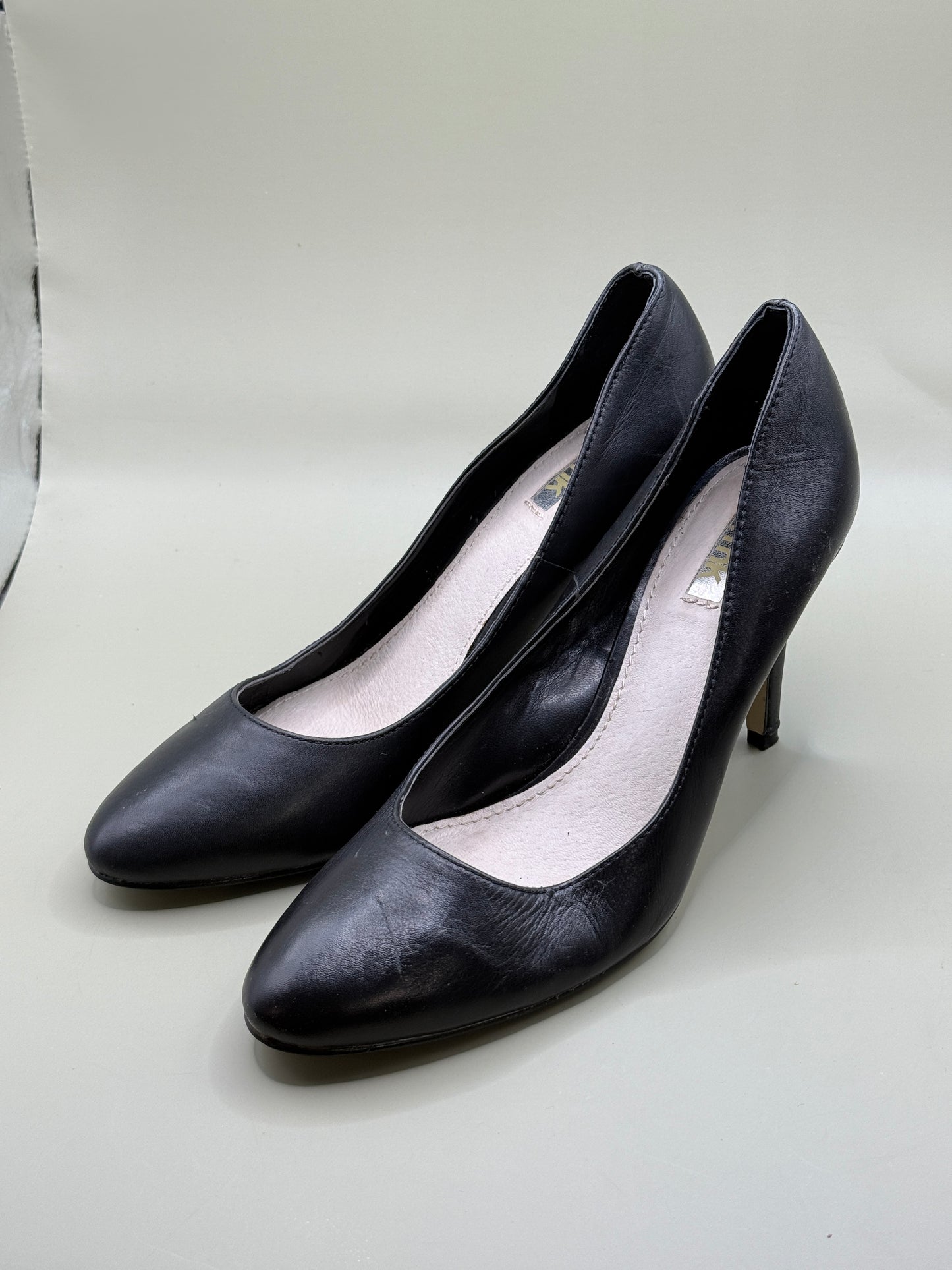 RMK Women's Black Court Heels - Size 38