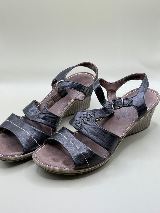 Air Step Zeppa Wedge Sandals Size 39