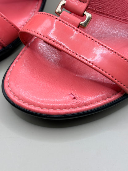 Andrea Renzi Tenero Wedge Slide Sandals Size 39