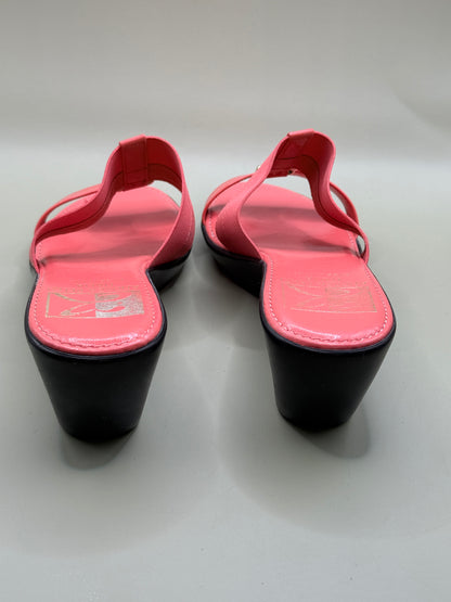 Andrea Renzi Tenero Wedge Slide Sandals Size 39