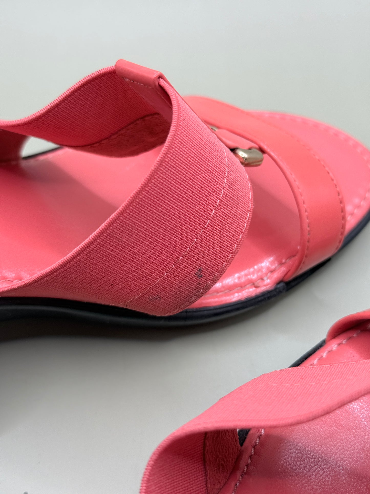Andrea Renzi Tenero Wedge Slide Sandals Size 39