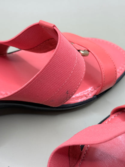 Andrea Renzi Tenero Wedge Slide Sandals Size 39