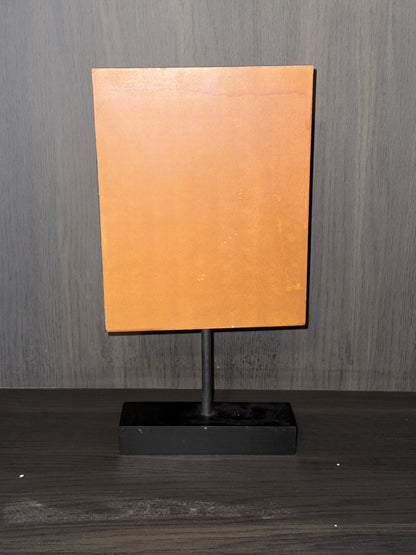 Abstract Face Sculpture on Stand – Modern Tribal Inspired Decor