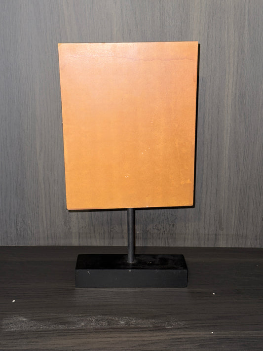 Abstract Face Sculpture on Stand – Modern Tribal Inspired Decor
