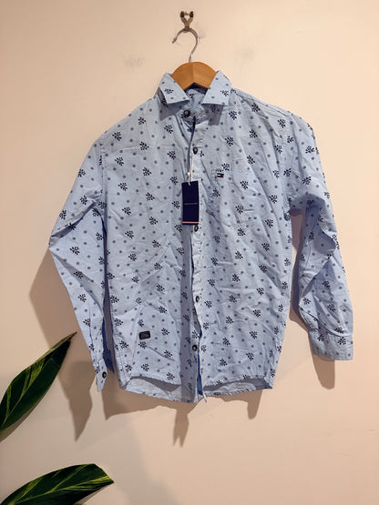 Tommy Hilfiger Tailored Floral Print Shirt Size 34