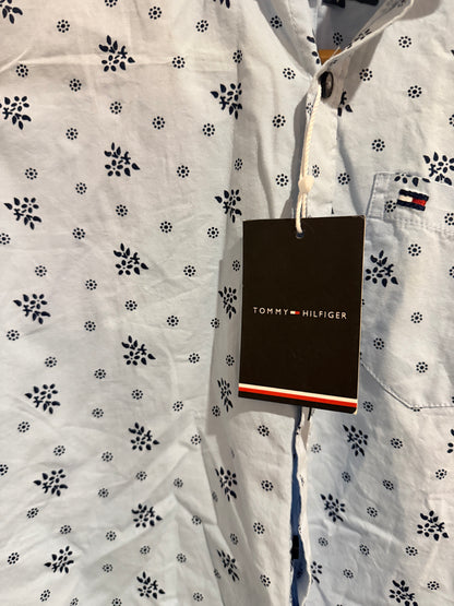 Tommy Hilfiger Tailored Floral Print Shirt Size 34
